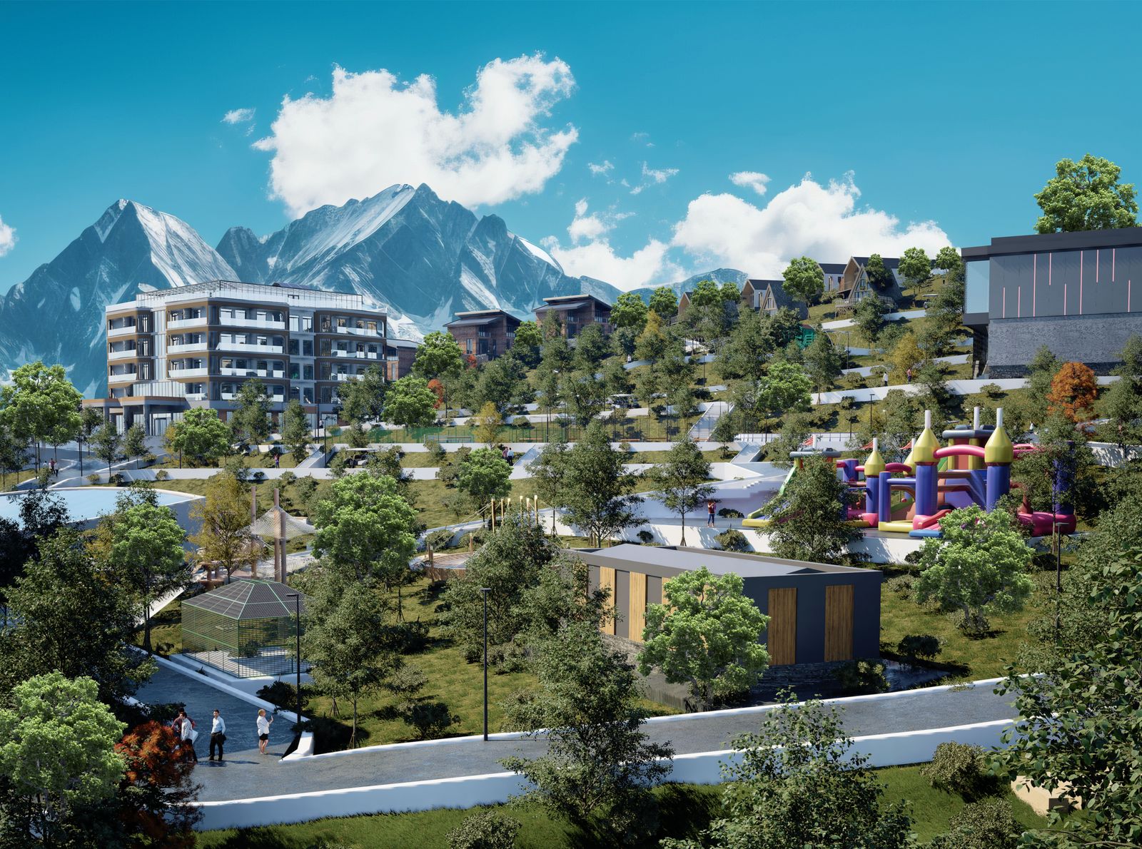 Tushlar Vodiysi — render 3